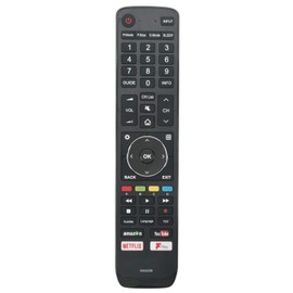 VINABTY EN3G39 Replacement Remote Fit for Hisense TV H49N5500 H49N5500UK H43A6200 H49N5500UK H50N5300 H50N5300UK H43A6200UK H49N5500 H55A6200 H55A6200UK H49N5700 H49N5700UK H65A6200 H65A6200UK