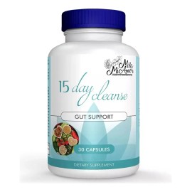 15 Days Cleanse Limpieza Intestinal Avanzada 30 Cápsulas Sin Sabor