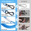 XiaZ Tie Out Cable for Dogs, Dog Leads for Yard