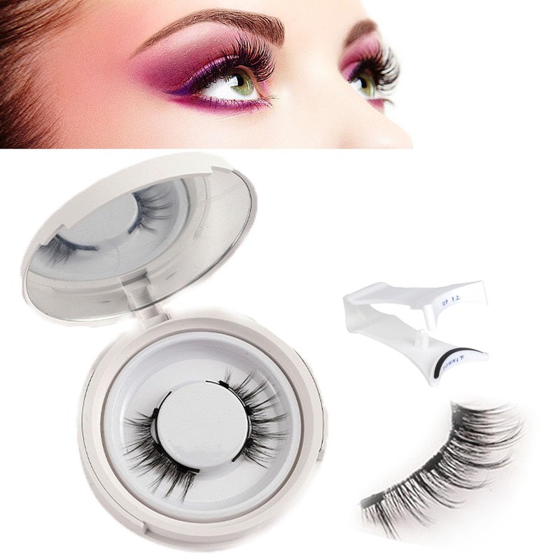 LSNTUU Crafty Co Magnetic Eyelashes, Magnetic Eyelashes with Applicator, Magnetic