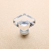 coolnews 8 Pack Crystal Cabinet Knobs, Crystal Drawer Knobs, Glass