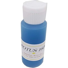 TCEShop President Obama: POTUS 1600 For Men Scented Body Oil Fragrance [Flip Cap - Blue - 1 oz.] - ID#4292