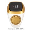 Electronic Finger Counter, Prayer Reminder Counter , Vibration Reminder, 0.49in