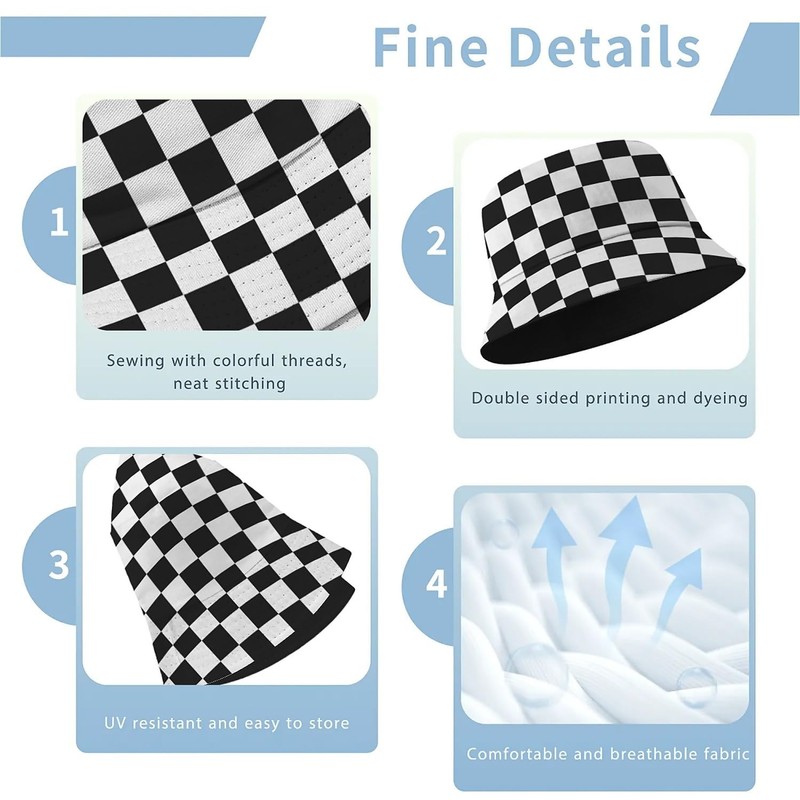 Bucket Hat Beach Sun Hat Beach Fishing Hat for Men