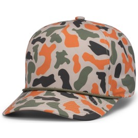 Pacific Headwear Duck Camo 5-Panel Trucker Cap