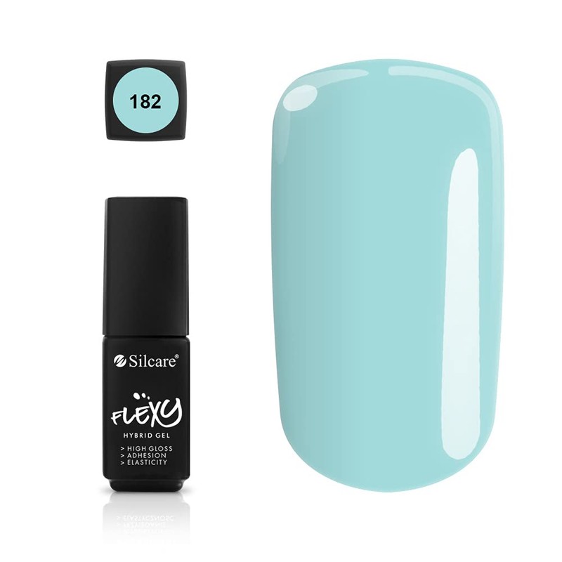 182 Silcare Soak Off Hybrid UV LED Flexy Gel Manicure