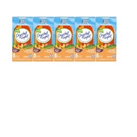 Crystal Light On The Go Peach Iced Tea, 10-Packet Box (Pack of 5)