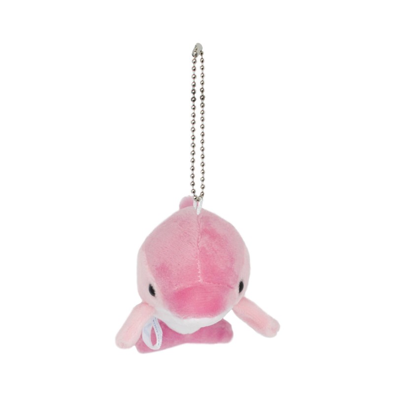Aqua Stuffed Marine Anywhere and Friends Keychain Dolphin Pink 00080084