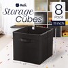 Reli. 11 Inch Cube Storage Bins (8 Pack) | Cube