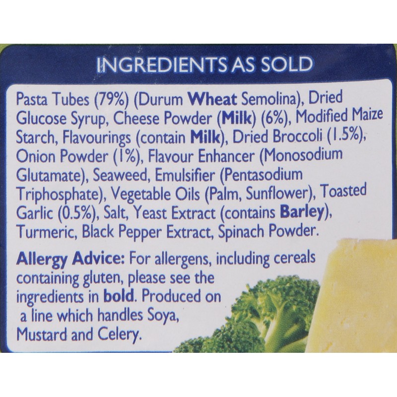 Batchelors Pasta and Sauce Mild Cheese and Broccoli 123 g