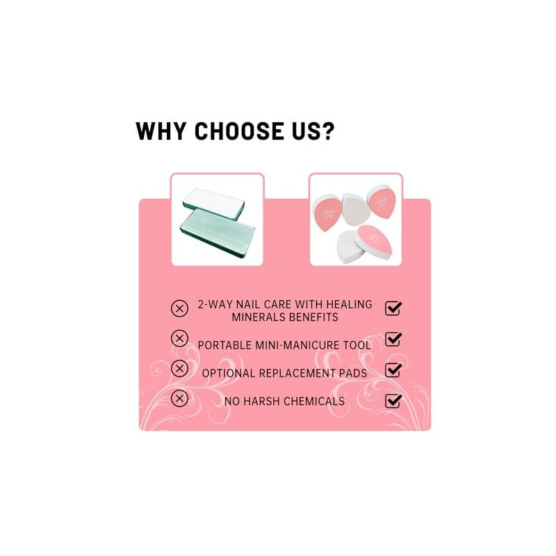 Nail Files and Buffers for Natural Nails Smooth and Polish