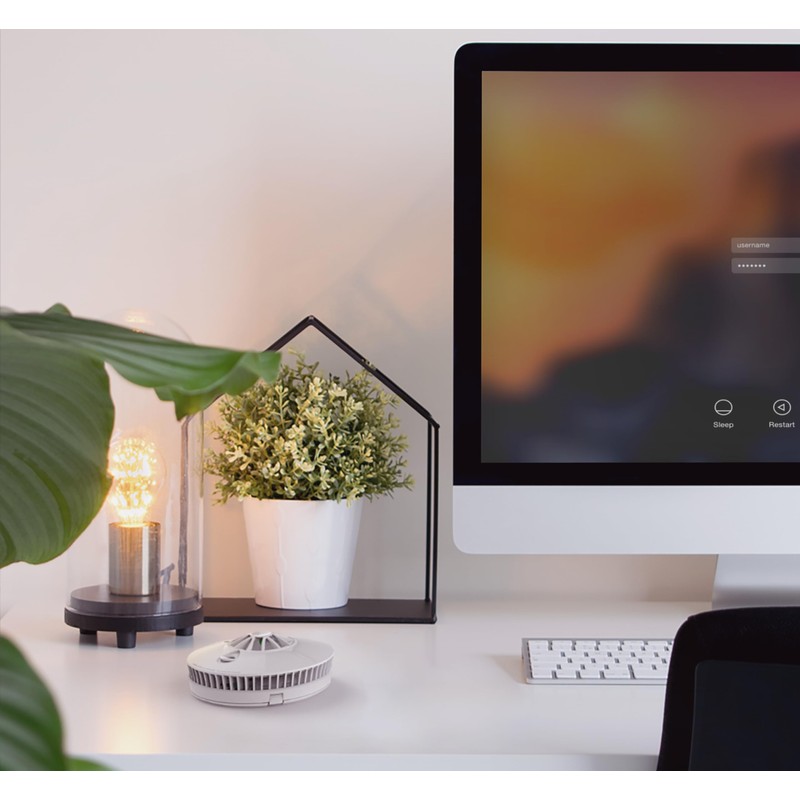 FireAngel Pro Connected Smart Kitchen Heat Alarm, Mains Powered with