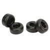 4PCS 2.5inch Trailer Ramp Door Rubber Bumper Round with Hole
