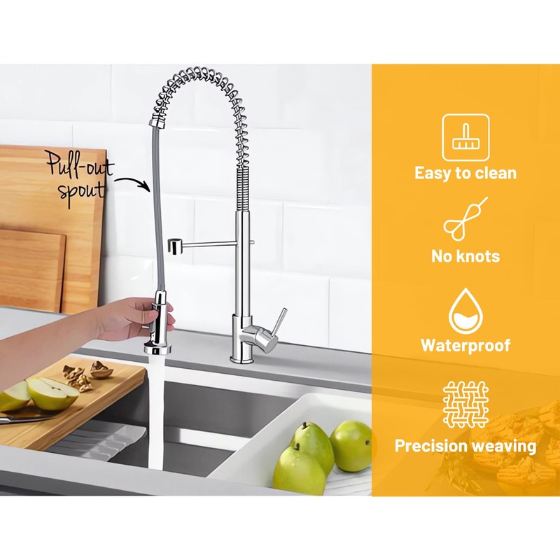 Pull down Spray Hose for American Standard M922367-007220A Faucet-Supply-Lines kitchen