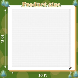 TWOWYHI 2Pack 10x10 Feet Large Fruit Tree Netting Cover with Zipper Garden Plant Tree Cover Insect Bird Netting for Fruits Vegetables Tree Garden Protection