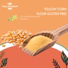 Sussex Wholefoods Organic Yellow Corn Flour 500g - Gluten-Free &