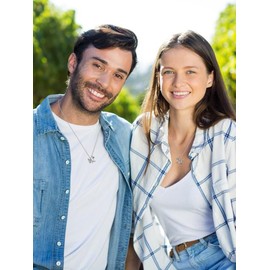 Best Friend Necklace for 2 Friendship Gifts for Women Birthday Matching Heart BFF Necklaces for Friends Sisters Birthday Graduation Gifts for Her Women Bestie