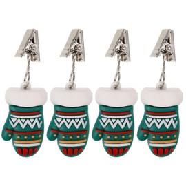 STOBOK Outdoor Tablecloth Clips Replaceable Weights Small Table Cover Clip for Dining Decor