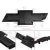 Unbranded For Silverado 1500 2500HD 3500HD Black Grille & Rear