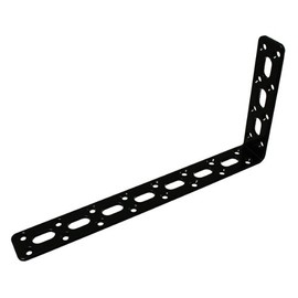 MYST 6029 Mounting Hardware (Cationic Electrodeposition), Black, Width 1.0 x Length 3.9 x 8.0 x Thickness 0.1 inches (25 x 100 x 203 x 3 mm) for DIY