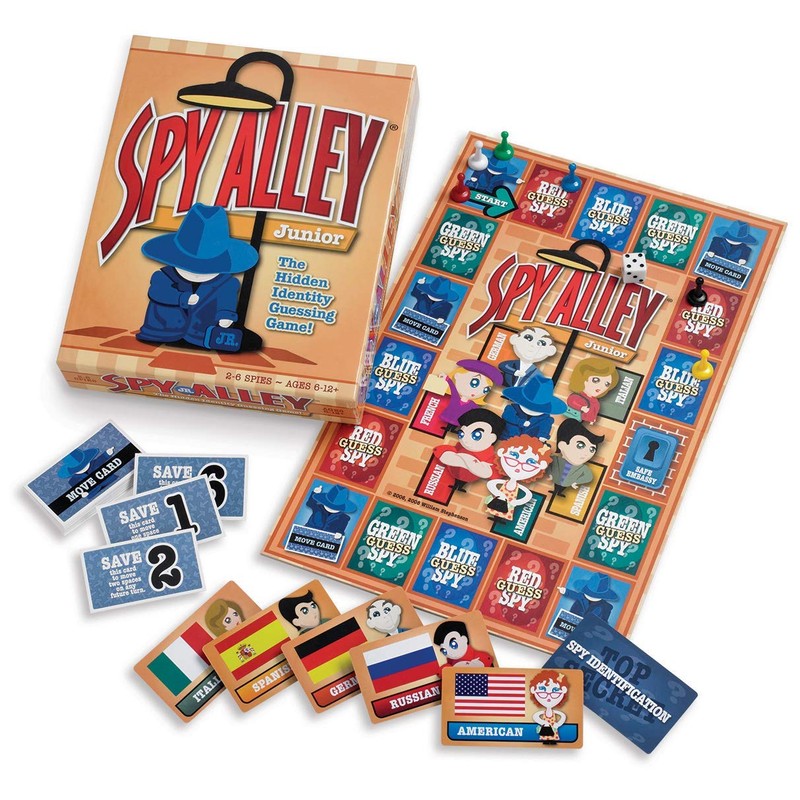 Spy Alley Junior Board Game - Guessing Game for Kids