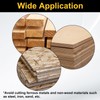 sourcing map 2pcs Dovetail Router Bits 1/4" Shank 1/2+5/8" Dia