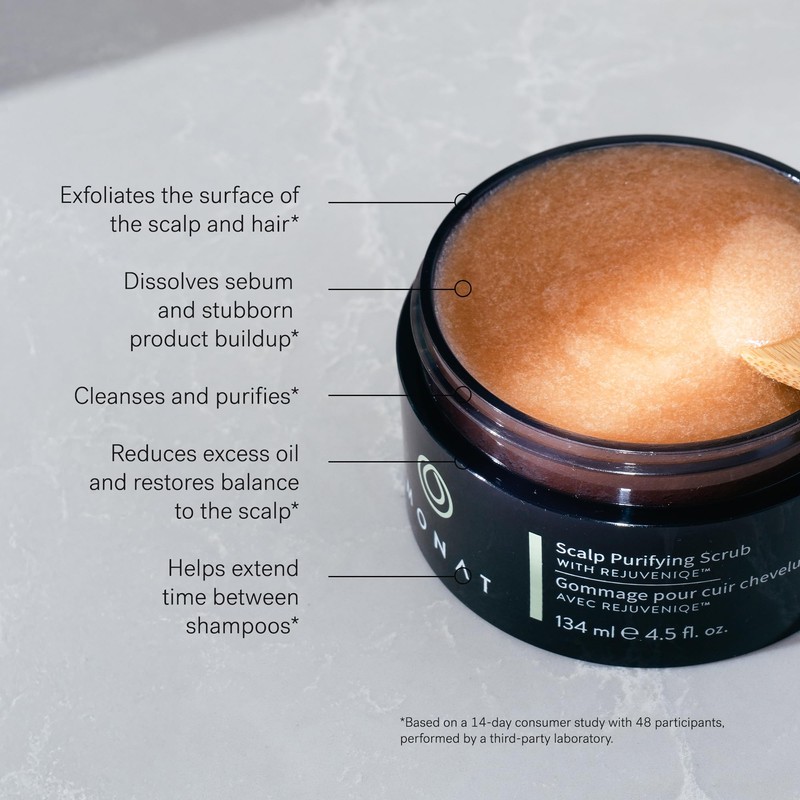 MONAT Scalp Purifying Scrub - w/Rejuveniqe® Deeply Cleanses, Purifies &