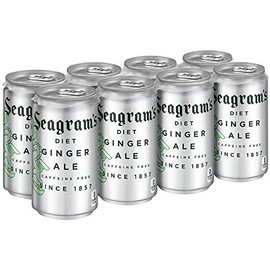 Seagram's Diet Ginger Ale Minicans, 8 Ct