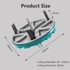 TOOSOAR Adjustable Round Hole Saw, Adjustable Diameter 45-130mm, for Solid