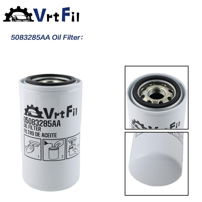 Fuel Filter Water Separator & Oil Filter Set for 2019-2024