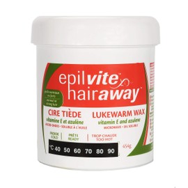 Epil-Vite/Hair Away - Lukewarm Wax Vitamin E and Azulene, 454 g