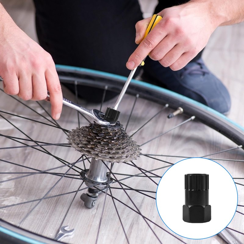 WangLaoWu Bicycle Chain Whip with Sprocket Puller, Chain Whip and