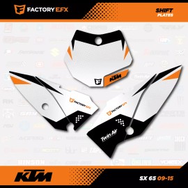 Factory EFX Orange Shift Racing Graphics Kit fits 09-15 KTM 65sx 65 sx Decal Sticker Kit