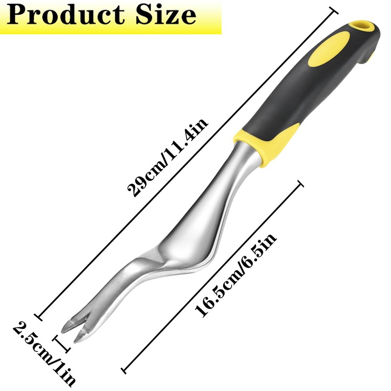 Weed Puller Hand Weeder Tool for Garden, Bend-Proof Lever Base