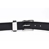 Lacoste LB84560 Men's Cow Leather Business Belt, Black