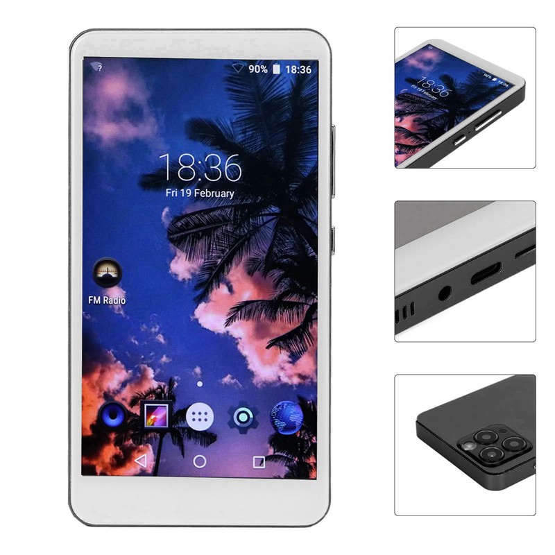 MP4 Player with Bluetooth and WiFi HiFi Sound 5.0inch Full