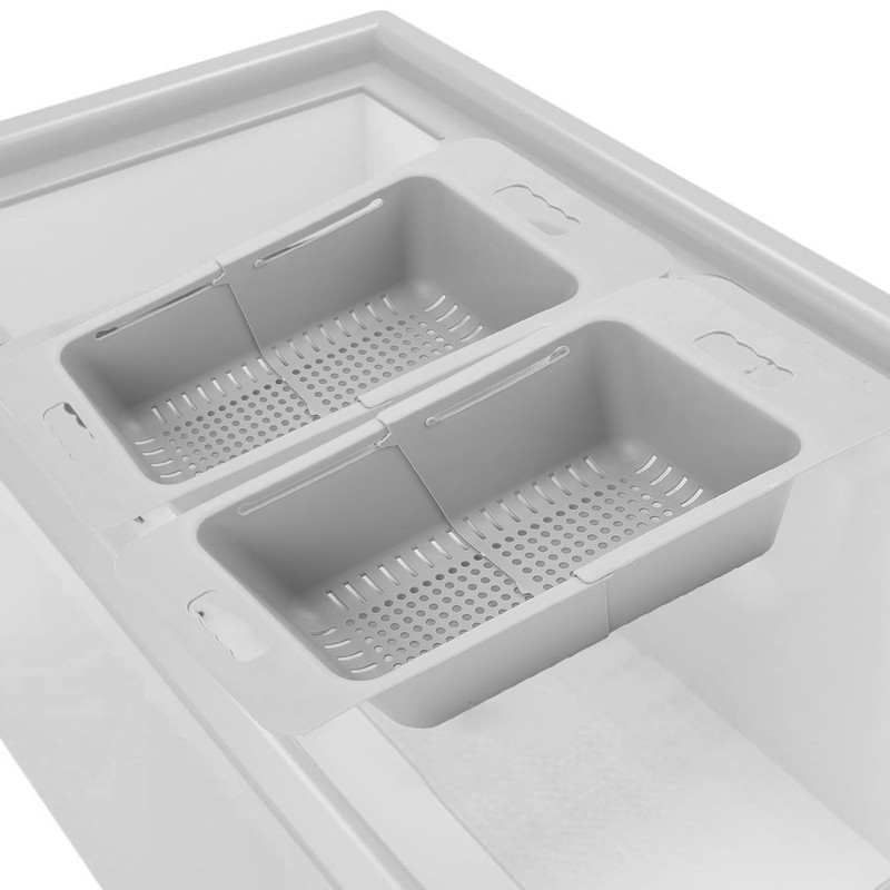 Chest Freezer Basket Deep Adjustable Storage Organizer Bin Divider Expandable