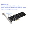 4in1 Dual M.2 NGFF (B Key) SSD+ Dual SATAIII 6G
