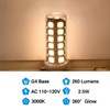 Dimmable G4 LED Light Bulbs, G4 Bi-Pin Base Lamps AC120V(Do