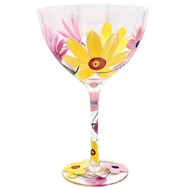 Lesser & Pavey British Designed Cocktail Glass | Cocktail Glasses with a Variety of Use Including Margarita, Espresso Martini Glass | Daffodills Cocktail Glasses for Home or Events - Lynsey Johnstone