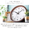 IRIS PLAZA Wall Clock Radio Controlled Clock Natural Diameter 25