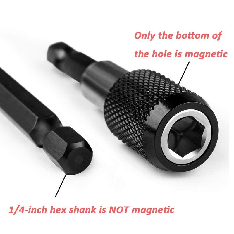 Onwon Magnetic Screwdriver Bit Holder 1/4 Inch Hex Shank Quick