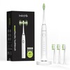Smile-O-Villa Advanced Sonic Electric Toothbrush with 4 Replacement Heads –
