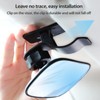 CERITORN Universal Car Interior Rearview Baby Mirror Wide Angle Convex