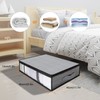 AiQInu Underbed Storage Box, Pack of 2 Underbed Storage Boxes