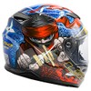 LS2 Helmets Full Face Stream Evo Ninja Helmet (Red Blue