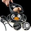 Stainless Steel Egg Opener Egg Yolk White Separator Tool Household