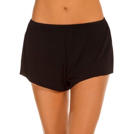 Magicsuit - Pantalón de natación para mujer con cobertura completa, Negro, 16