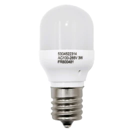 Delushaka 5304522314 Refrigerator Led Light Bulb Compatible for Frigidaire Refrigerator Light Bulb Replacement Base Ac100-265v E17 3w