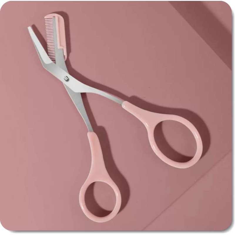 Eyebrow Shaper - Thinning Bushy Eyebrows with Scissors & Comb